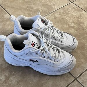 Fila Classic White Athletic Shoes